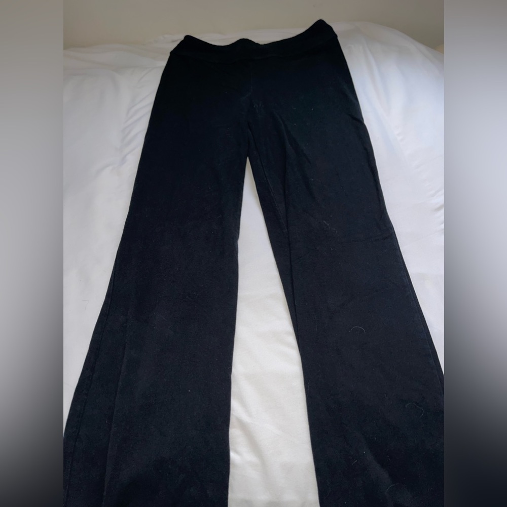 Spaulding black flare yoga pants
